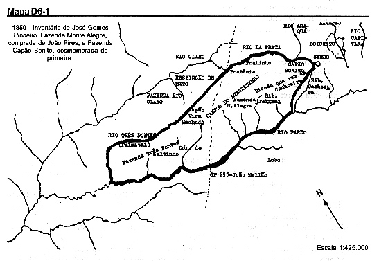 Descrio: Descrio: Descrio: Descrio: Descrio: Descrio: E:\TRABALHO\LIVROS\FAZENDAS DE BOTUCATU\Fazendas de Btu (D)\mapasescaneados\mapad6-1.jpg